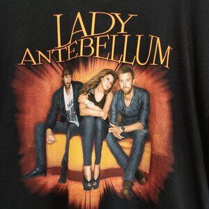 Lady Antebellum‎ 2010 Concert Tour Tee Shirt Size 2XL